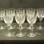 879 4241 CLARET GLASSES